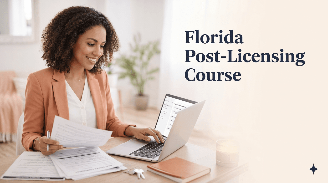 Post-Licensing Course (45 Hours) Florida real estate course thumbnail